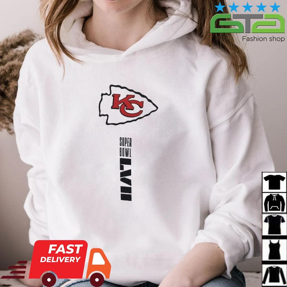 Nike Super Bowl LVII Team Logo Lockup Kansas City Chiefs 2023 Shirt,  hoodie, sweater, long sleeve and tank top