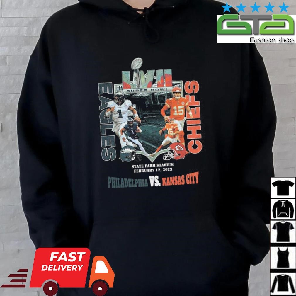 Super Bowl LVII Gradient Super Bowl 2023 Tee Shirt, hoodie, sweater, long  sleeve and tank top