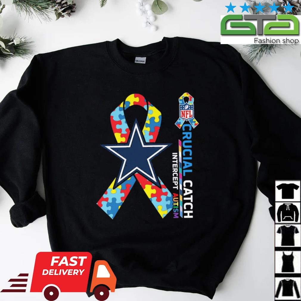 Houston Texans Crucial Catch Intercept Autism shirt, hoodie, sweater and  long sleeve