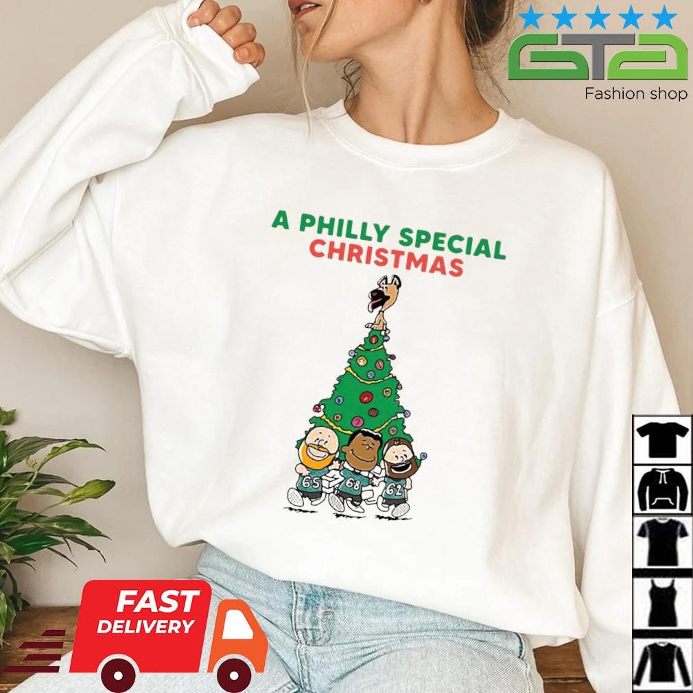 Jason Kelce Jordan Mailata Jason Kelce A Philly Special Christmas Shirt -  Lelemoon