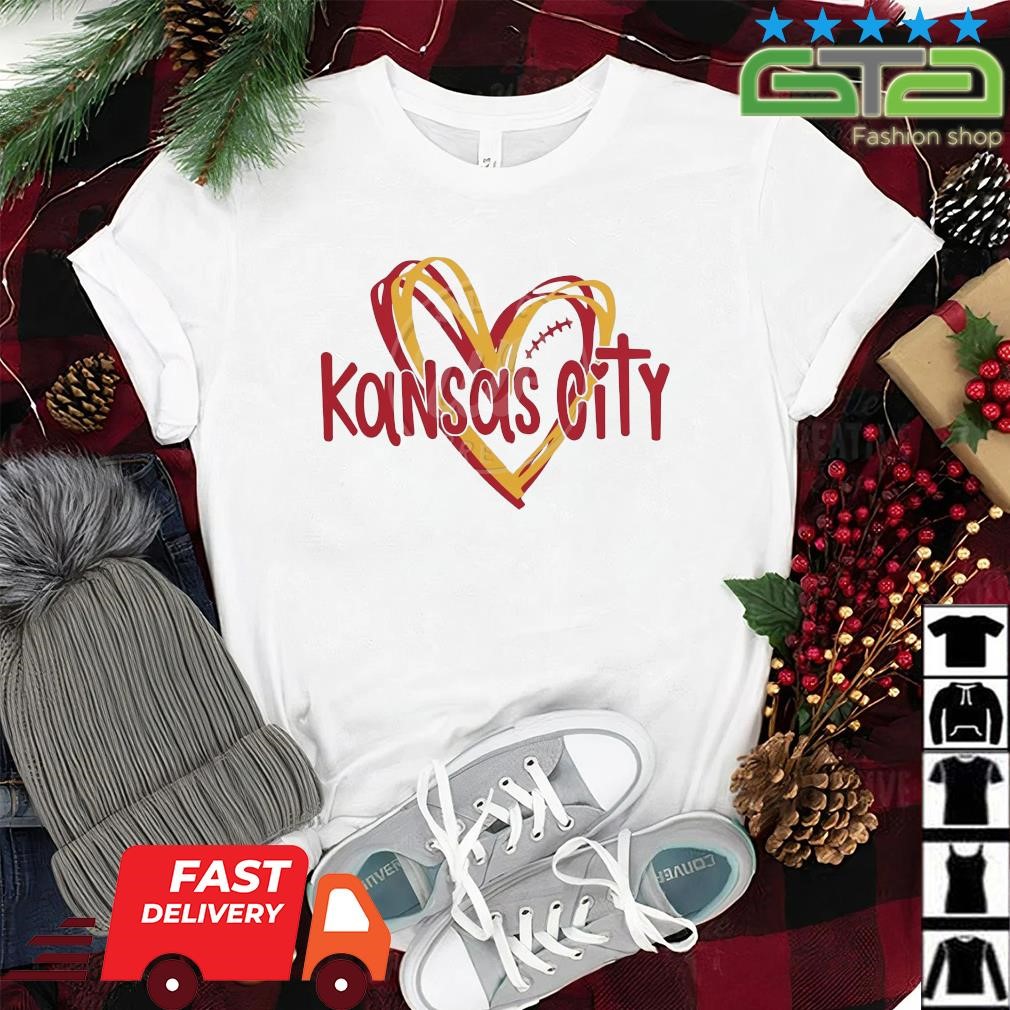 Kansas City Chiefs Football Hearts Mascot Clipart Shirt, hoodie, sweater,  long sleeve and tank top