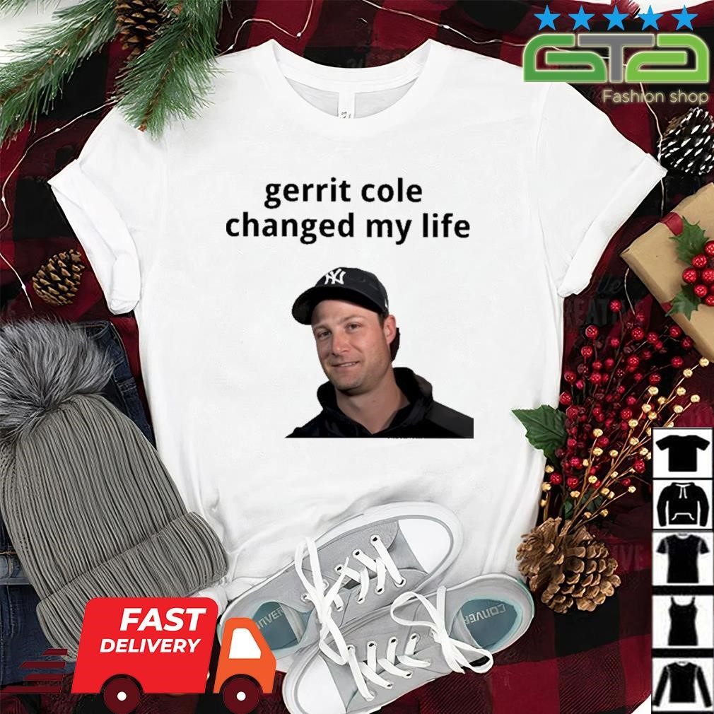 Kreidtastrophe Gerrit Cole Changed My Life Shirt, hoodie, sweater, long  sleeve and tank top