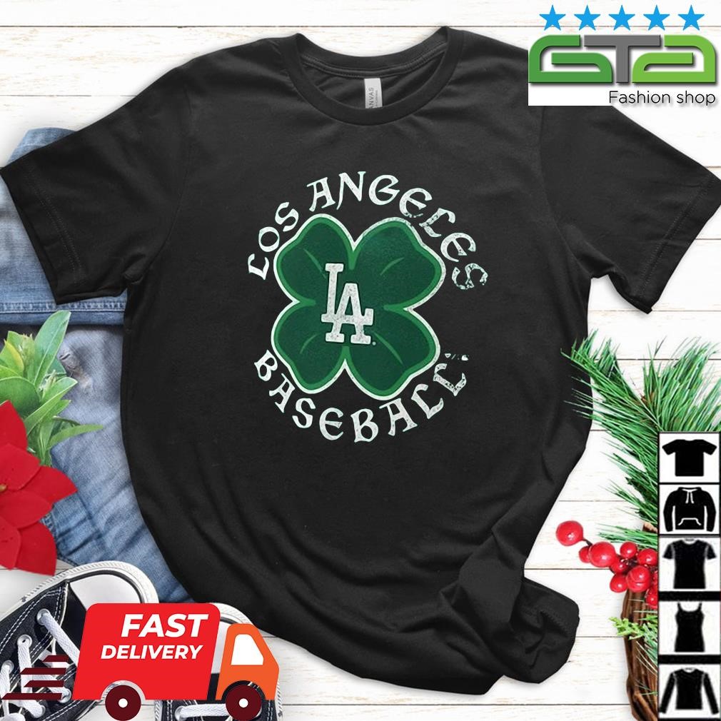 Los Angeles Dodgers Kelly Green Team St. Patrick's Day Shirt