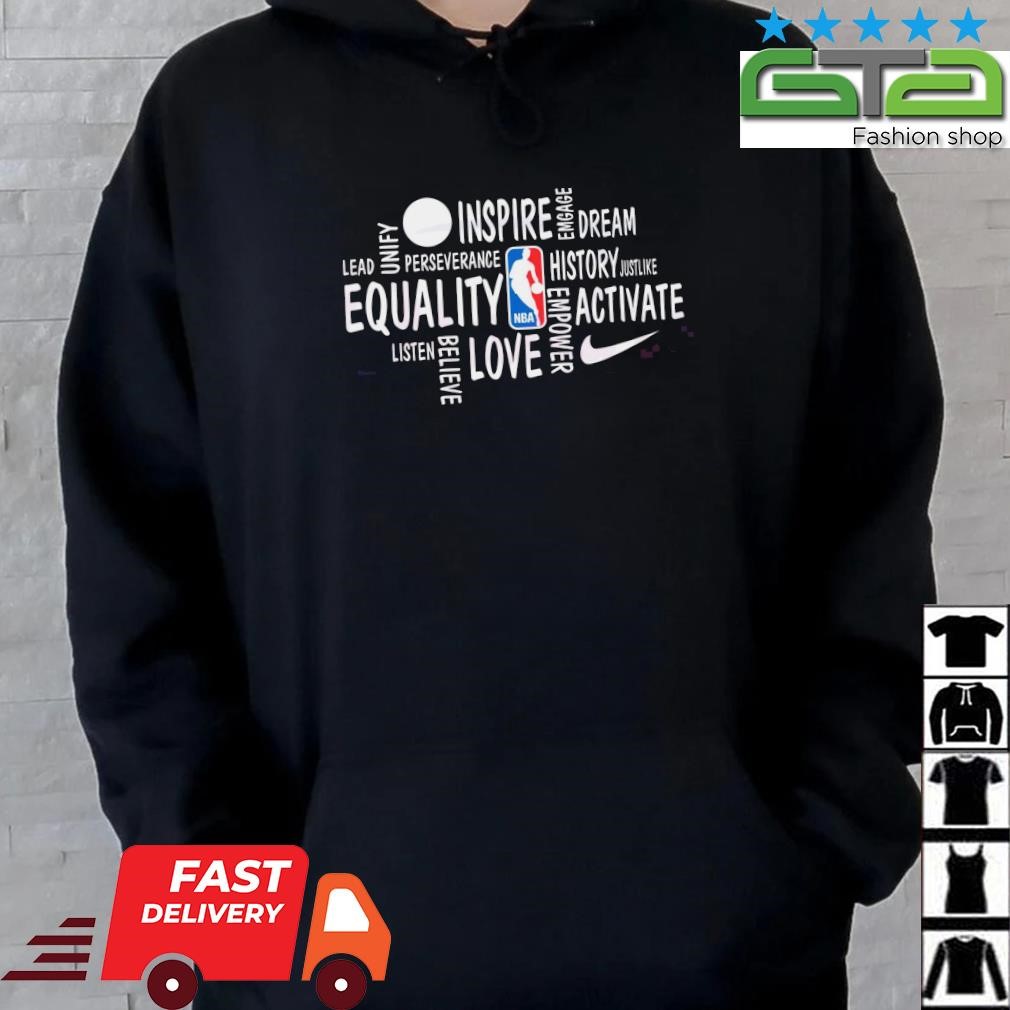 Vallen Skiën Subsidie NBA Black History Month Inspire Dream Equality Shirt, hoodie, sweater, long  sleeve and tank top