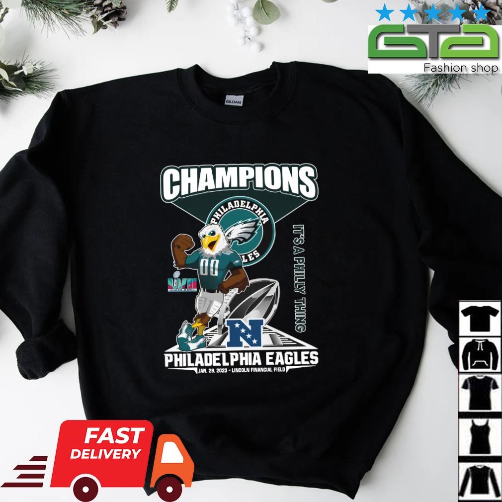 Official nFL Philadelphia Eagles NFC Champions LVII Super Bowl 2023 It's A  Philly Thing T-Shirts, hoodie, tank top, sweater and long sleeve t-shirt