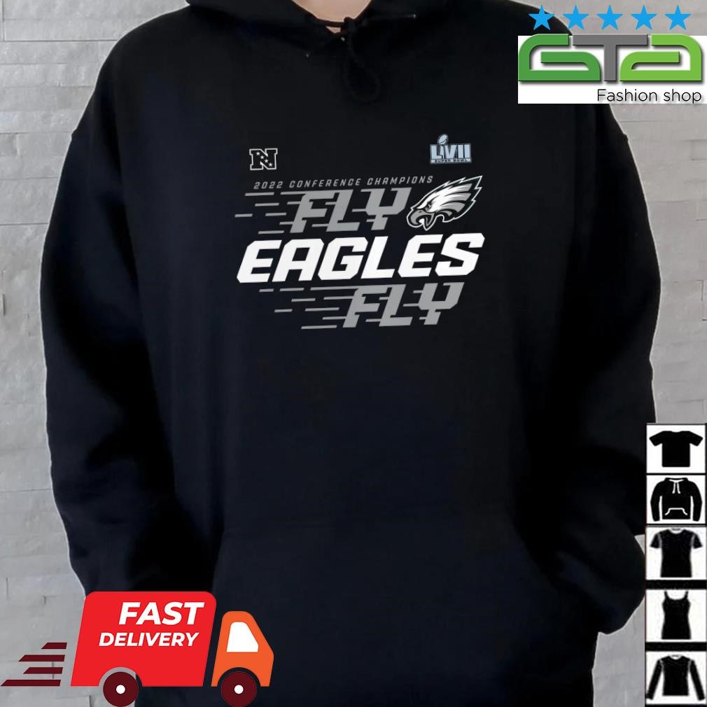 Philadelphia Eagles 2022 NFC Champions Team Slogan T-Shirt, hoodie,  sweater, long sleeve and tank top