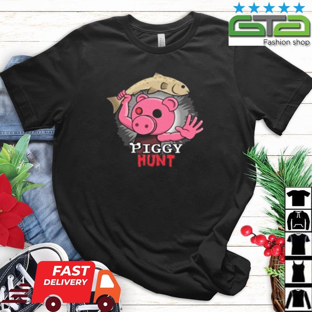 Piggy Hunt Fish Attack Shirt