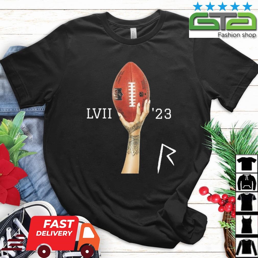 Super Bowl 2023 Rihanna Football Shirt, hoodie, sweater, long sleeve and  tank top