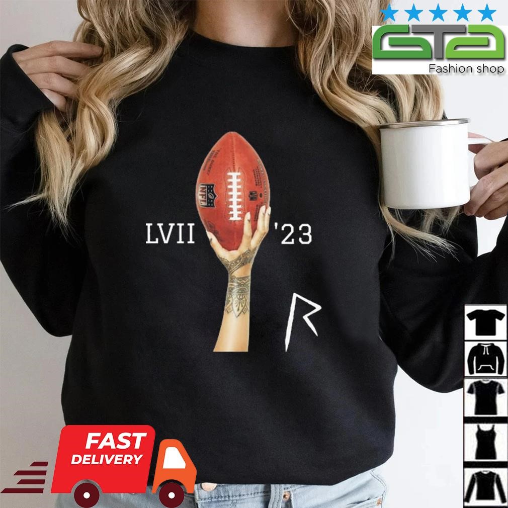 Super Bowl 2023 Rihanna Football Shirt, hoodie, sweater, long sleeve and  tank top