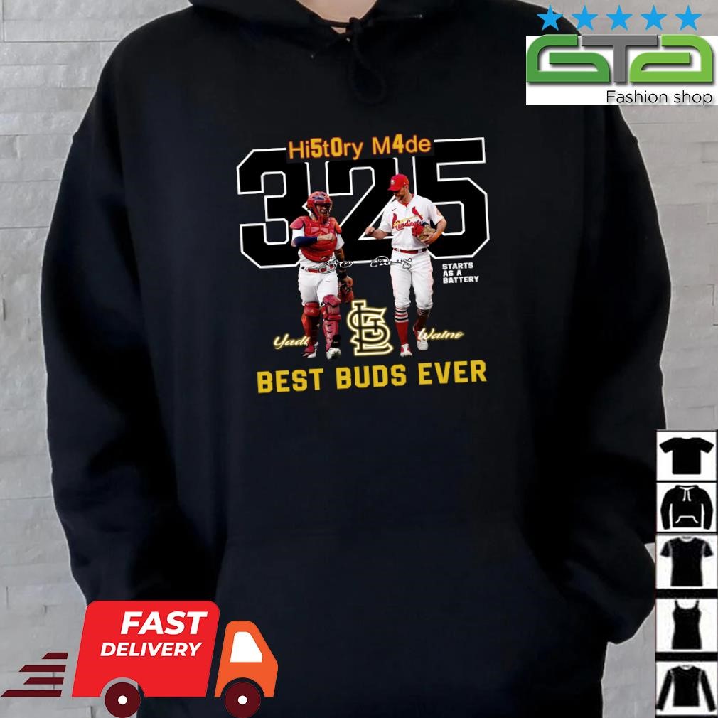 St Louis Cardinals History Mode 325 Best Beds Ever Yadi And Waino  Signatures shirt, hoodie, sweater, long sleeve and tank top