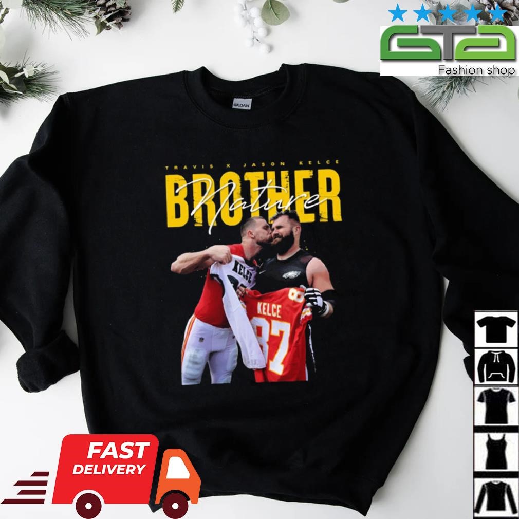 Endastore The Kelce Brothers Super Bowl Travis Kelce Jason Kelce Shirt