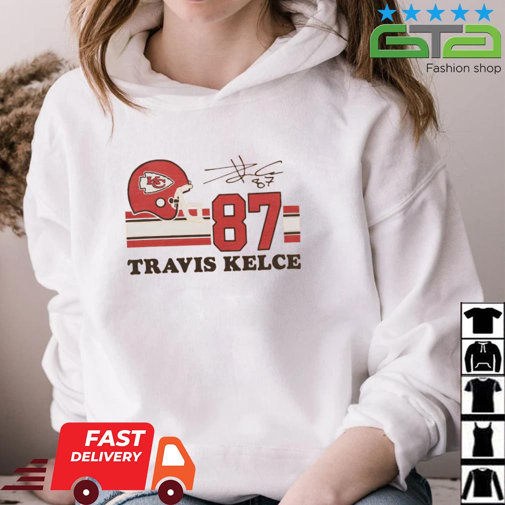 Kansas City Chiefs Travis Kelce #87 signature shirt, hoodie, sweater, long  sleeve and tank top