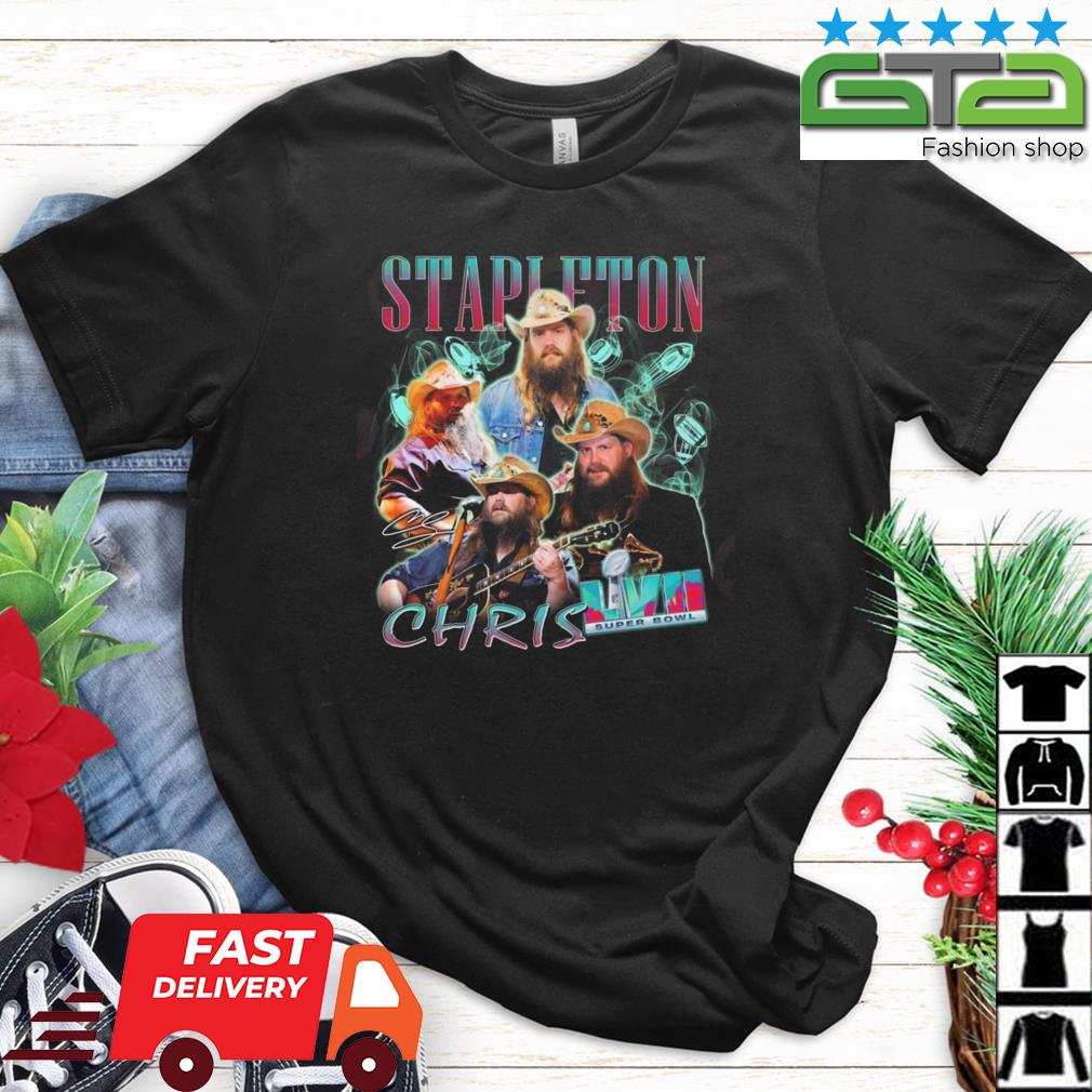 Chris Stapleton LVII Super Bowl Signature Shirt