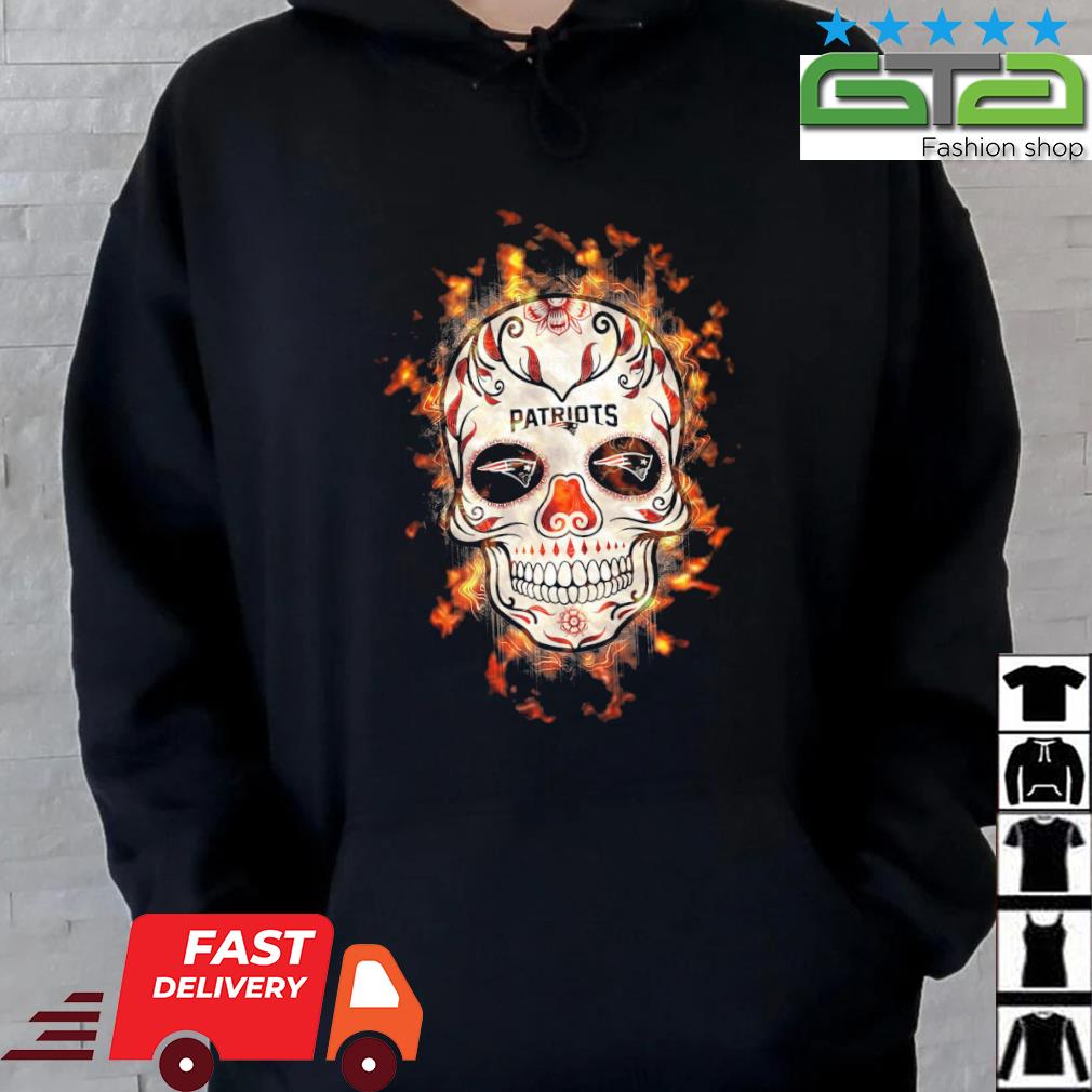 NFL New England Patriots Skull shirt, hoodie, sweater, long sleeve and tank  top