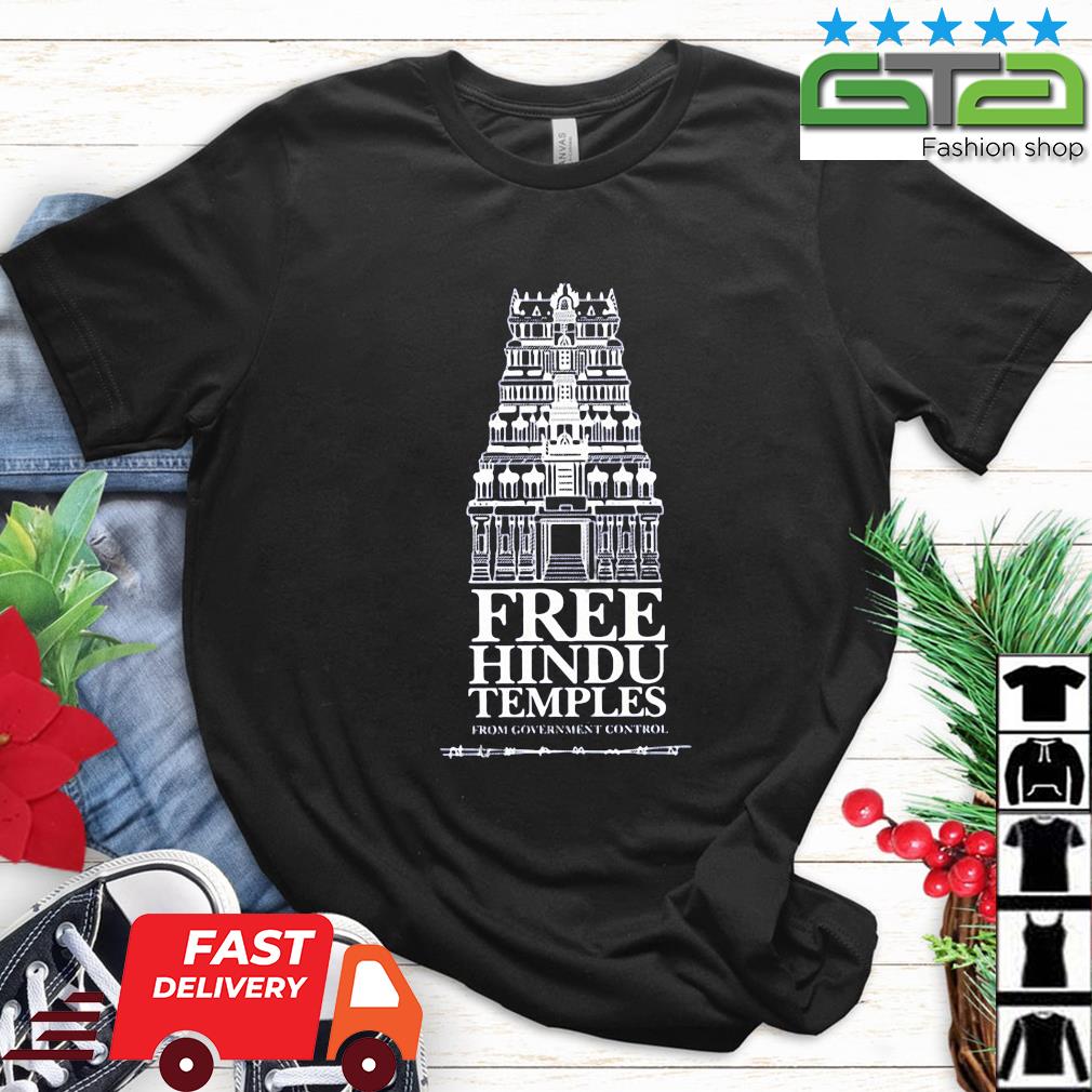Free Hindu Temples From Government Control Shirt