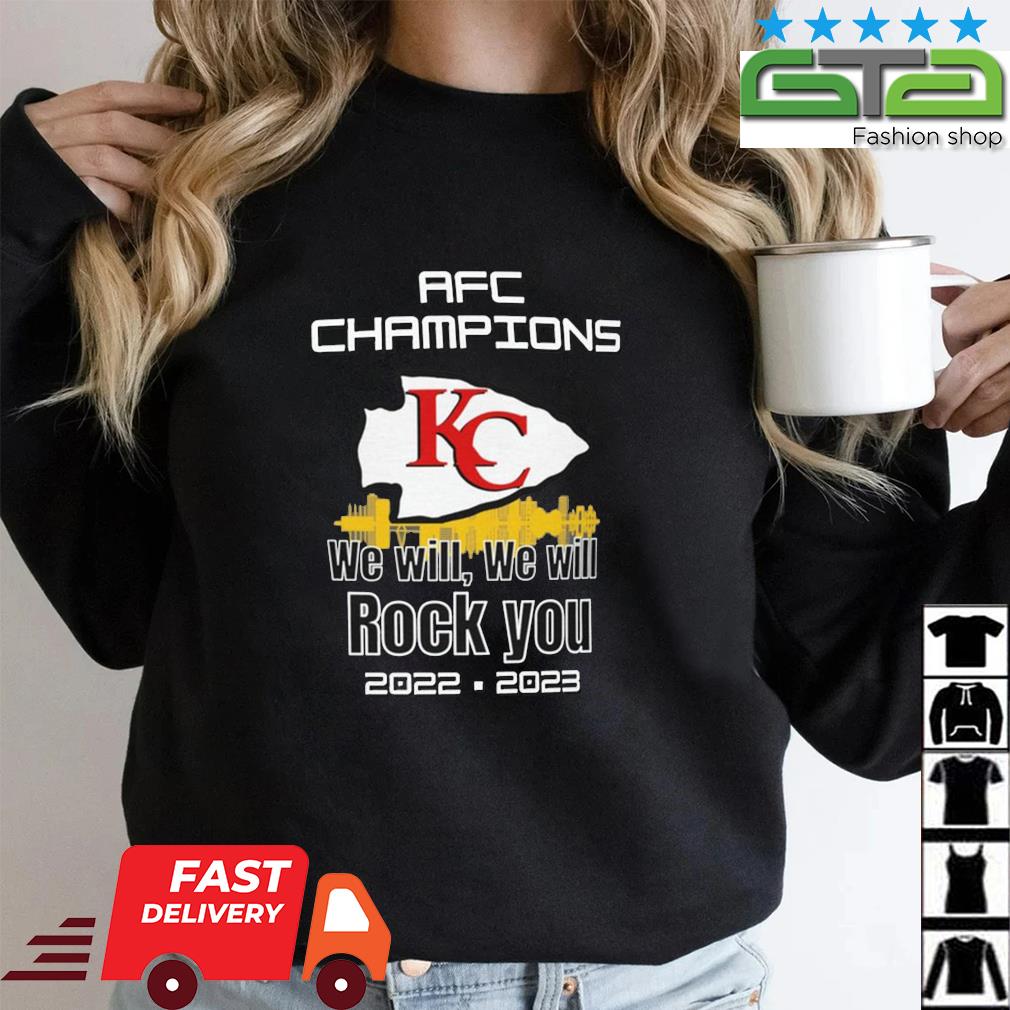 AFC Champions 2022-2023 Kansas City Chiefs shirt, hoodie, sweater, long  sleeve and tank top