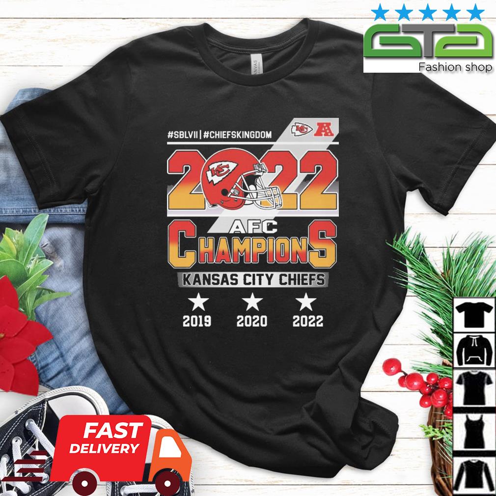 Kansas City Chiefs 2022-2023 AFC Champions Chiefs Kingdom shirt, hoodie,  sweater, long sleeve and tank top