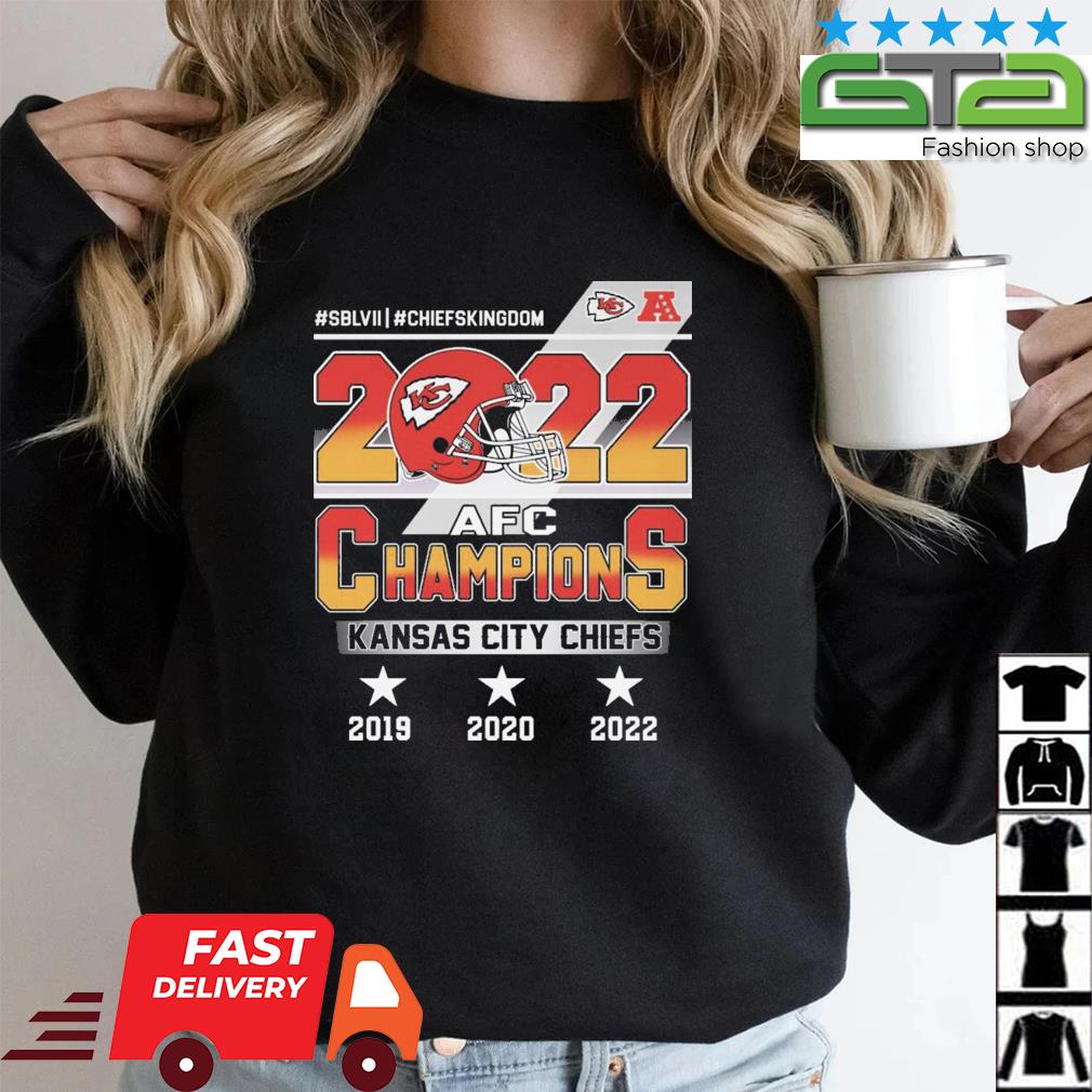 Kansas City Chiefs Conference 2023 AFC Champions Shadow Cast Shirt, hoodie,  sweater, long sleeve and tank top