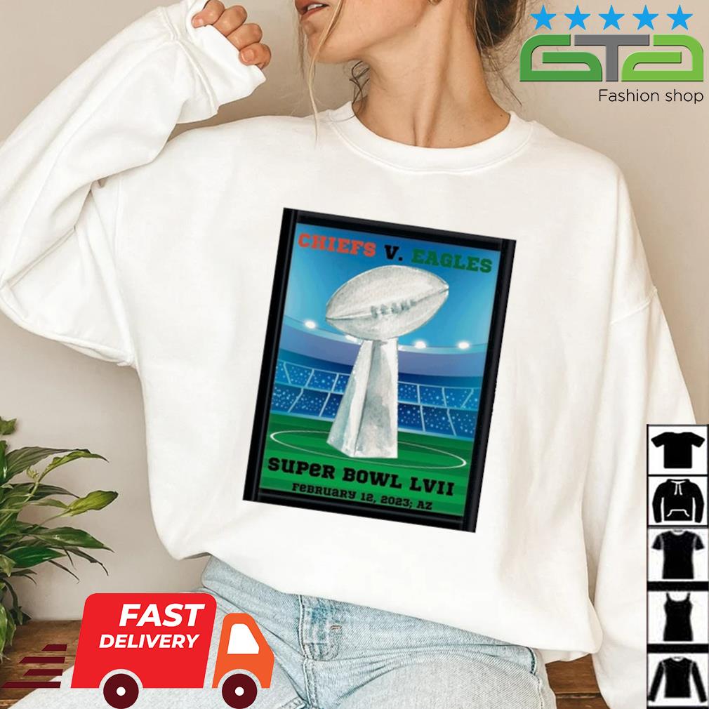 Super bowl 2023 vintage philadelphia eagles Kansas city Chiefs shirt,  hoodie, sweater, long sleeve and tank top