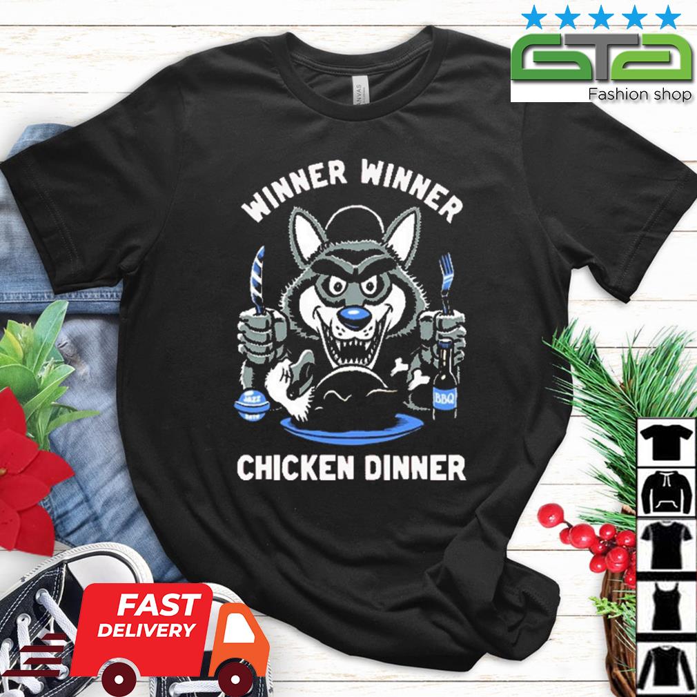 NFL Champions 2023 Kansas City Chiefs Winner Winner Chicken Dinner Shirt