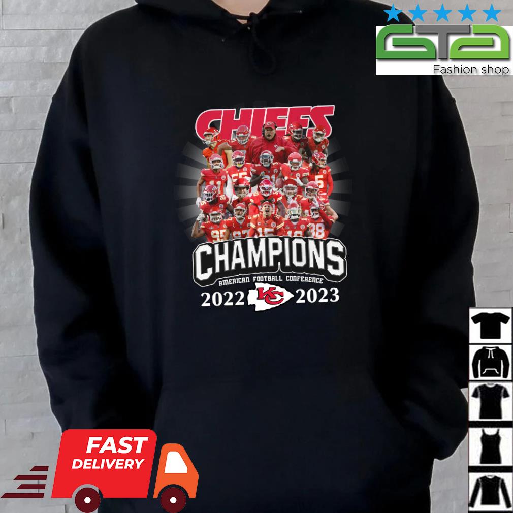 Official Kansas city Chiefs nike united as 2023 NFC champions roster Shirts,  hoodie, sweater, long sleeve and tank top