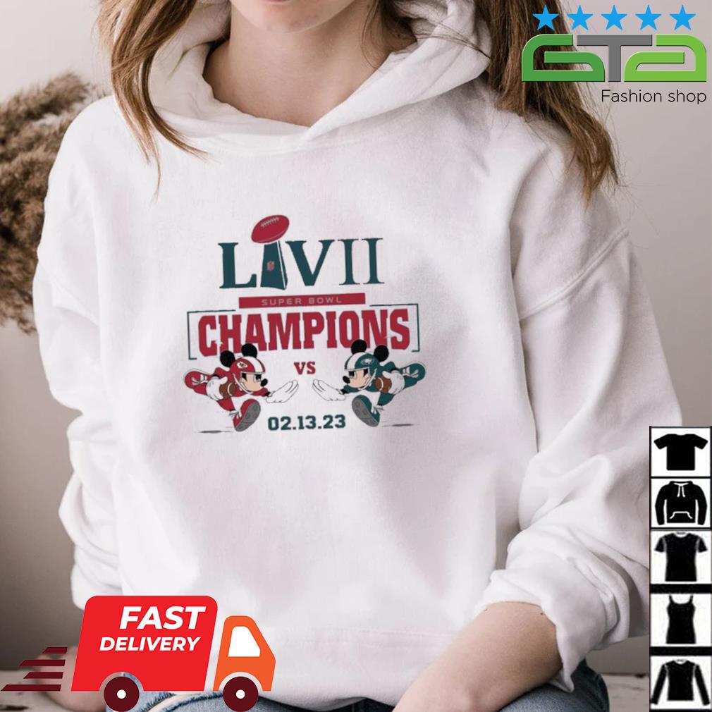 Philadelphia Eagles Vs Kansas City Chiefs Super Bowl Lvii 2023 shirt,  hoodie, sweater, long sleeve and tank top