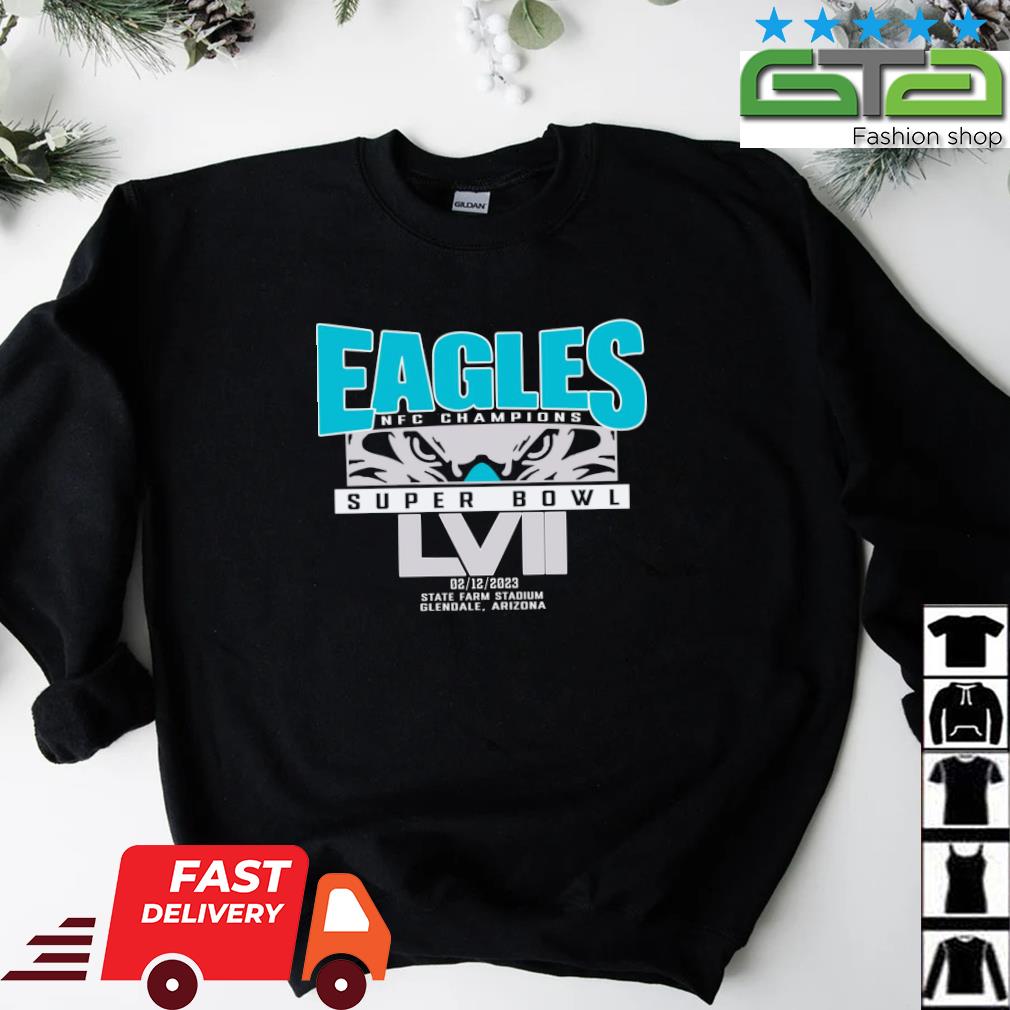 Philadelphia Eagles NFC Champions Super Bowl LVII Shirt