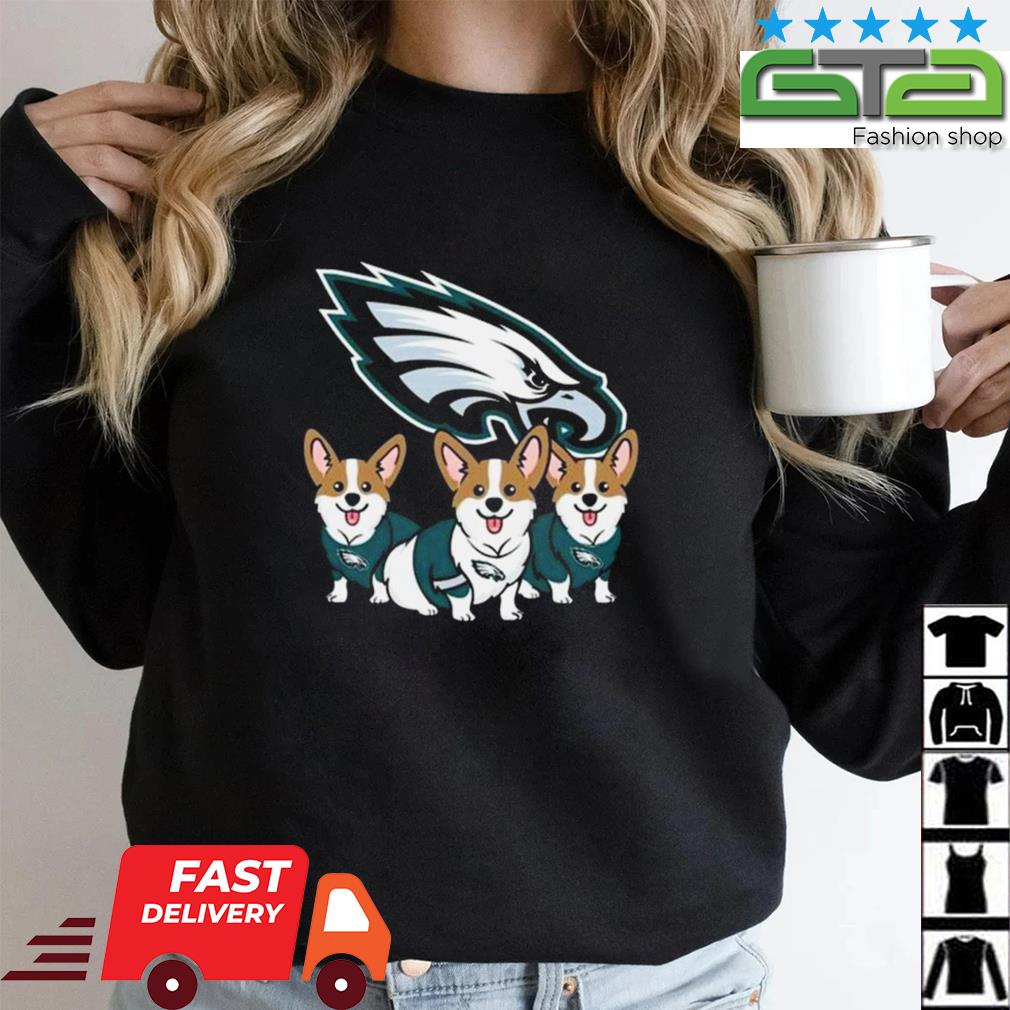 Philadelphia Eagles Corgi Champions 2023 shirt