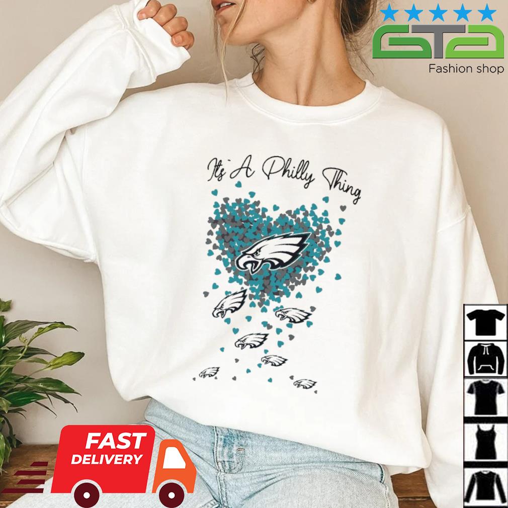 Philadelphia Eagles it's a Philly thing heart glitter shirt, hoodie,  sweater, long sleeve and tank top