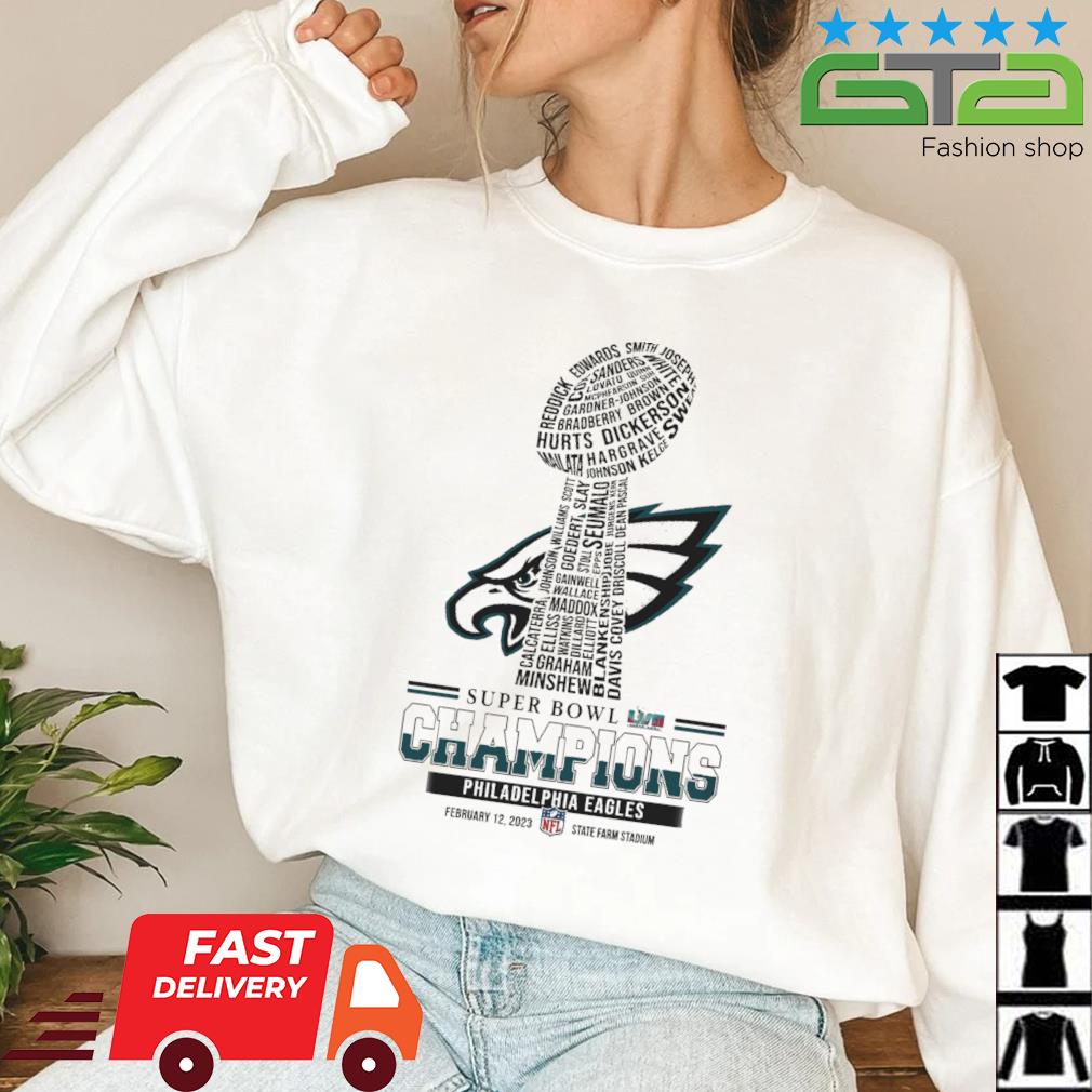 Philadelphia Eagles 2023 NFL Super Bowl 2023 Champions shirt, hoodie,  sweater, long sleeve and tank top