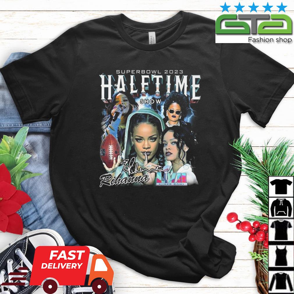 Rihanna Super Bowl 2023 Half Time Vintage Shirt - Ink In Action