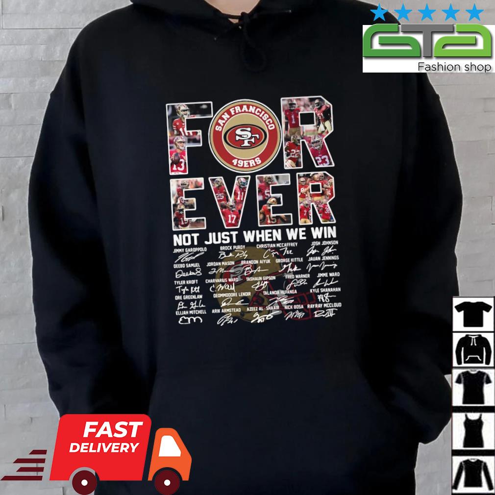 NFL Forever San Francisco 49ers Not Just When WE WIN Youth Hoodie -  Rookbrand