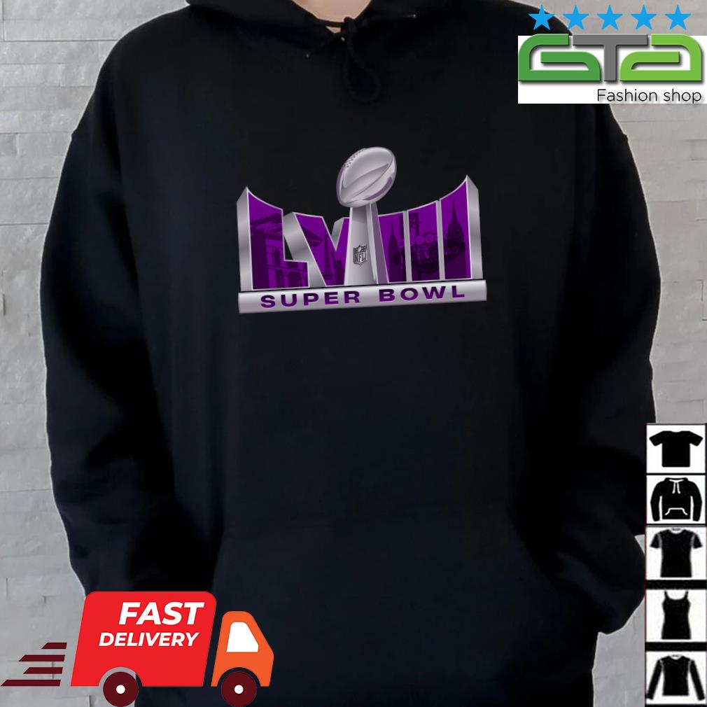 NFL Super bowl LVIII logo shirt, hoodie, longsleeve tee, sweater