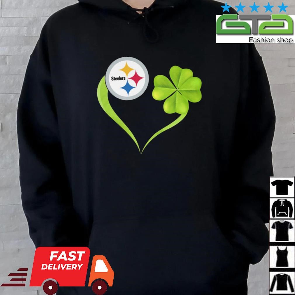 Heart Shamrock Kansas City Chiefs St Patrick Day T-shirt,Sweater, Hoodie,  And Long Sleeved, Ladies, Tank Top