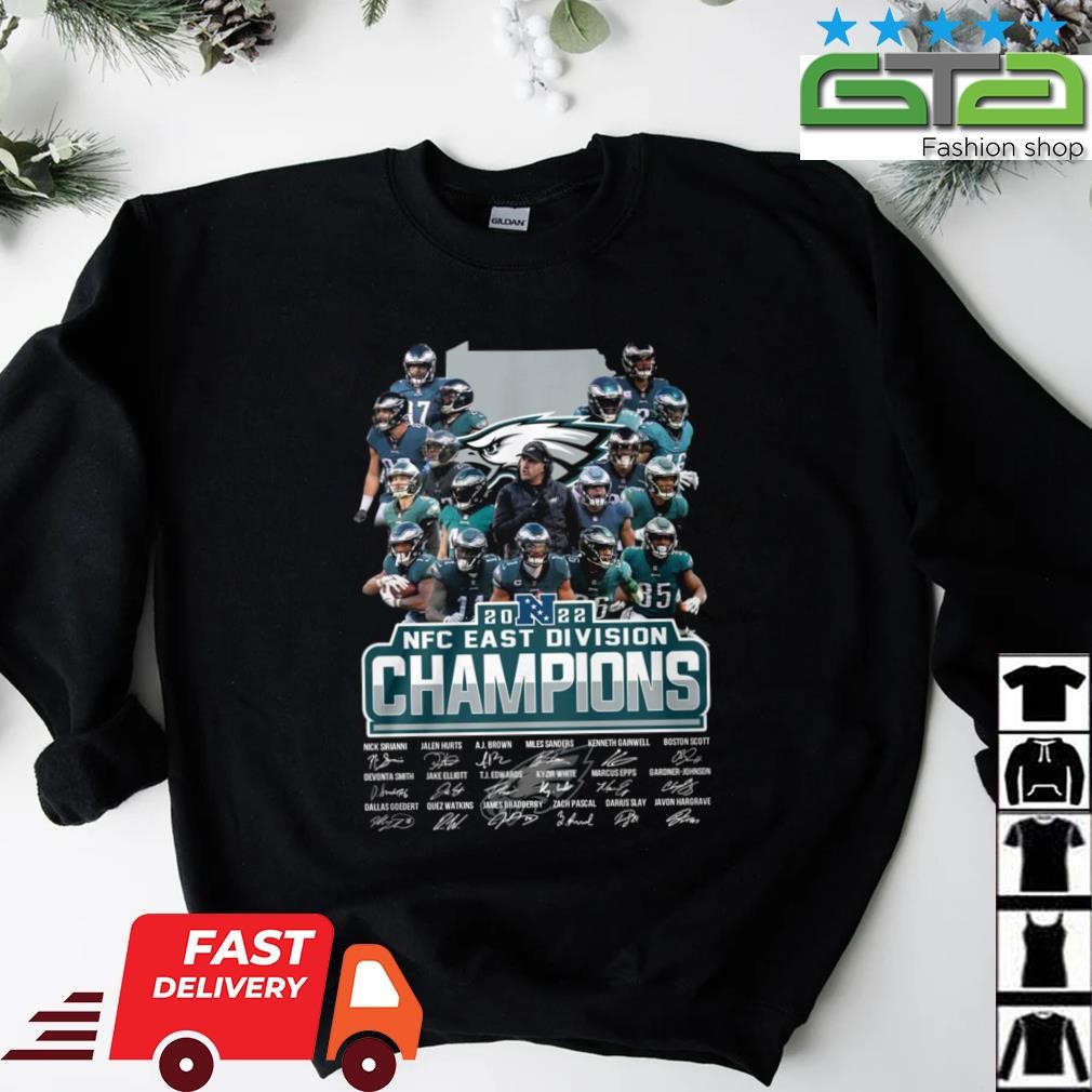 Official Philadelphia Eagles NFC East 2022 Champs Shirt, hoodie, sweater,  long sleeve and tank top