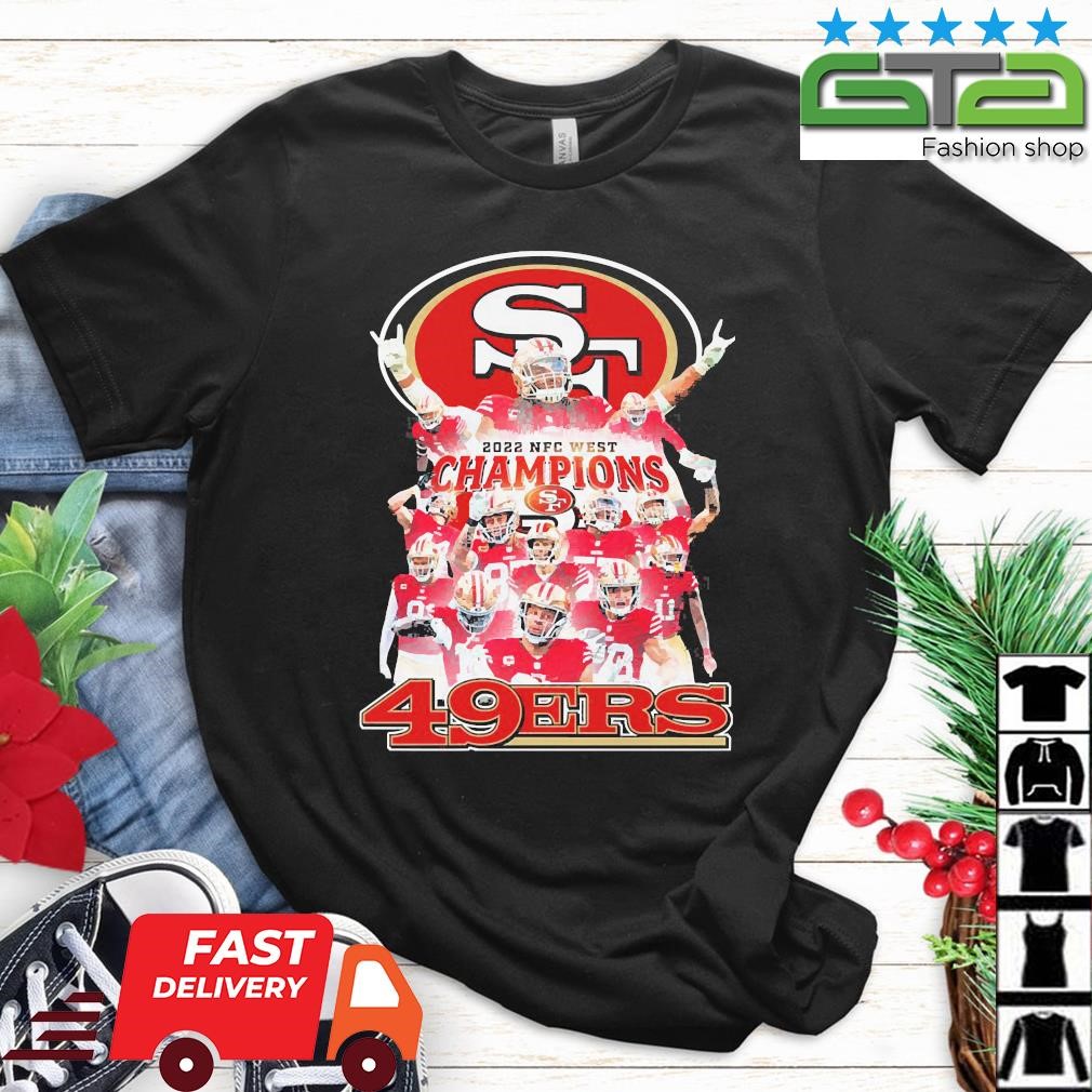 Official 2022 NFC West Champions SF 49ers Shirt, hoodie, sweater, long  sleeve and tank top