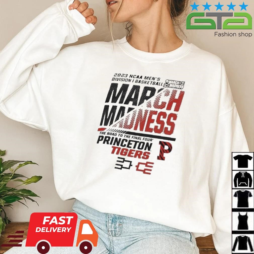 Princeton Tigers Men’s Basketball 2023 NCAA March Madness The Road To Final Four Shirt
