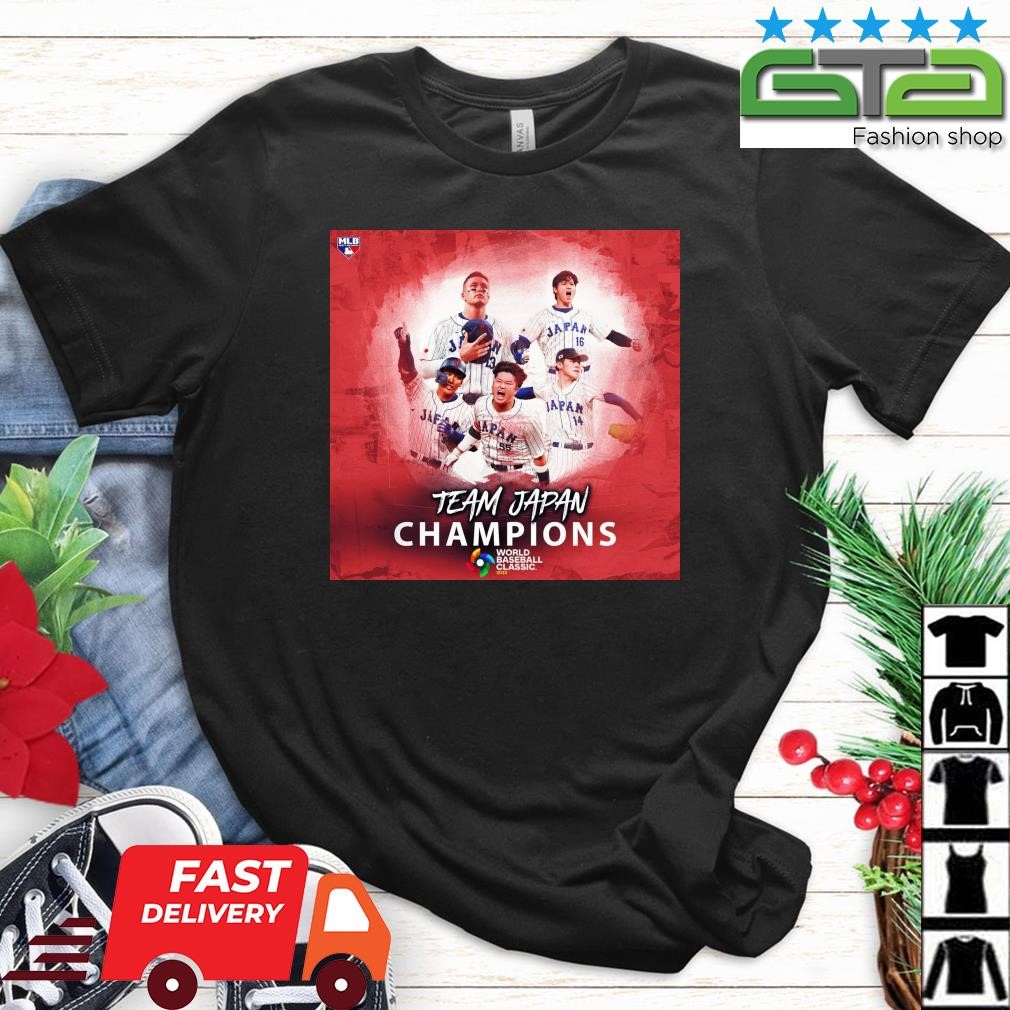 Team Japan Wins Their Third For The World Baseball Classic 2023 Shirt