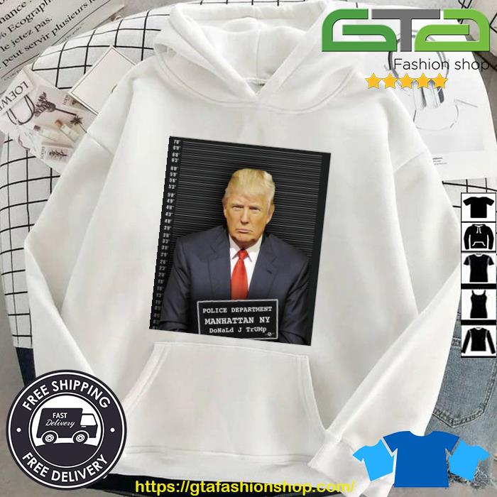 Gtafashionshop - Donald Trump Mugshot 2023 Shirt