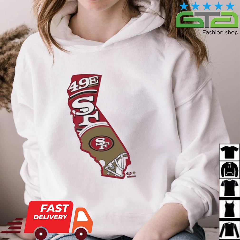 Official san Francisco 49ers New Era Gameday State shirt, hoodie, sweater,  long sleeve and tank top