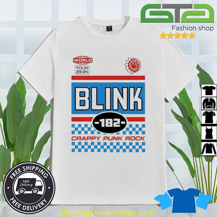 2023-2024 Blink-182 Crappy Punk Rock Shirt