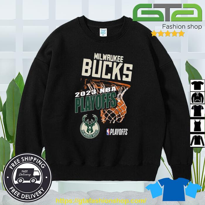 2023 Nba Playoffs Milwaukee Bucks Hype Shirt - High-Quality Printed Brand