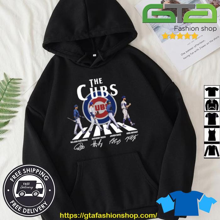 Funny The Cubs Abbey road signatures shirt, hoodie, sweater, long sleeve  and tank top