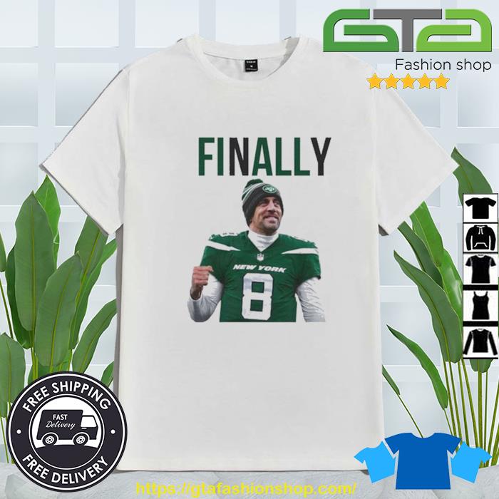 Nfl Aaron Rodgers Classic 90s Graphic Tee New York Jets Shirt