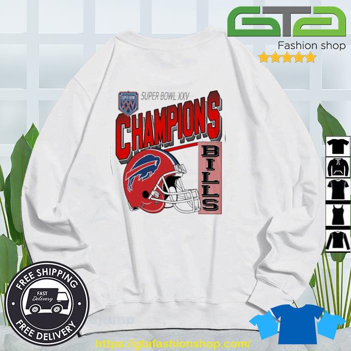 Vintage 1991 Buffalo Bills Super Bowl Champions Crewneck