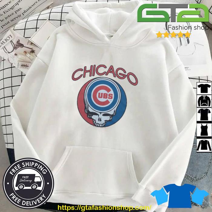 Chicago Cubs Homage Grateful Dead Tri-Blend Shirt, hoodie, sweater, long  sleeve and tank top