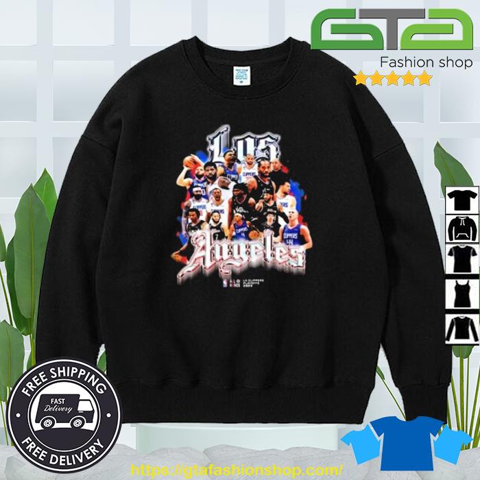LA Clippers NBA Playoff 2023 Roster T-Shirt, hoodie, sweater, long sleeve  and tank top
