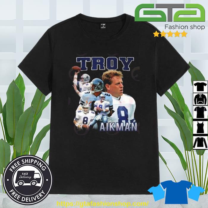 troy aikman t shirt