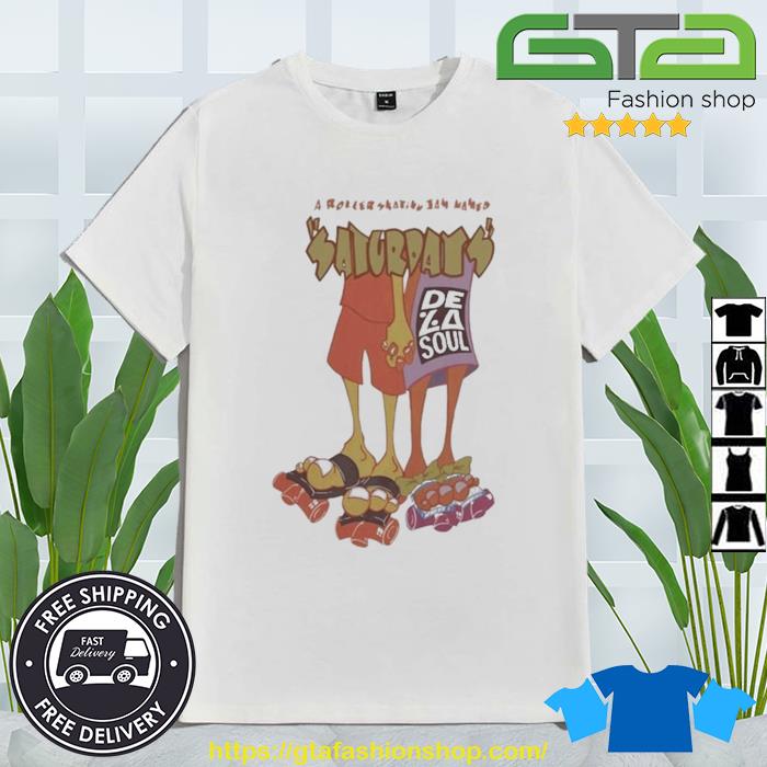 De La Soul Merch Roller Skating Jam Shirt