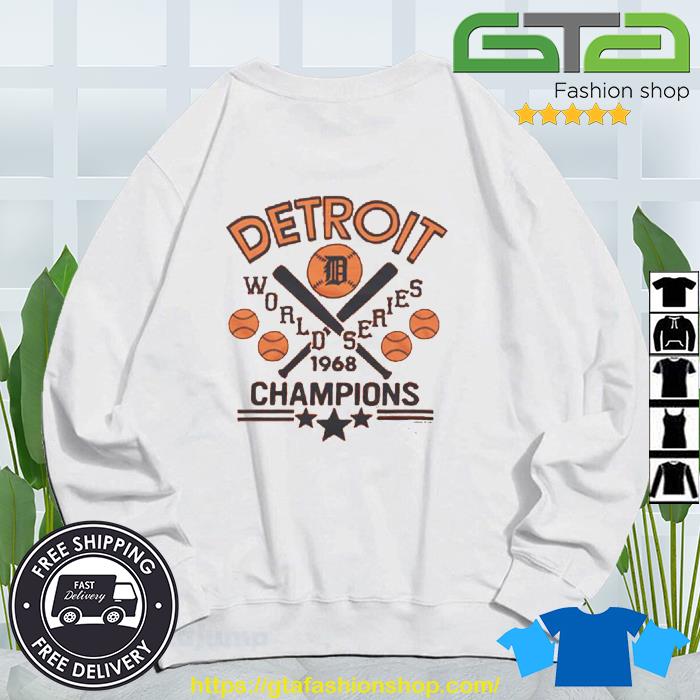 Detroit Tigers 1968 World Series Champs Shirt, hoodie, sweater, long sleeve  and tank top